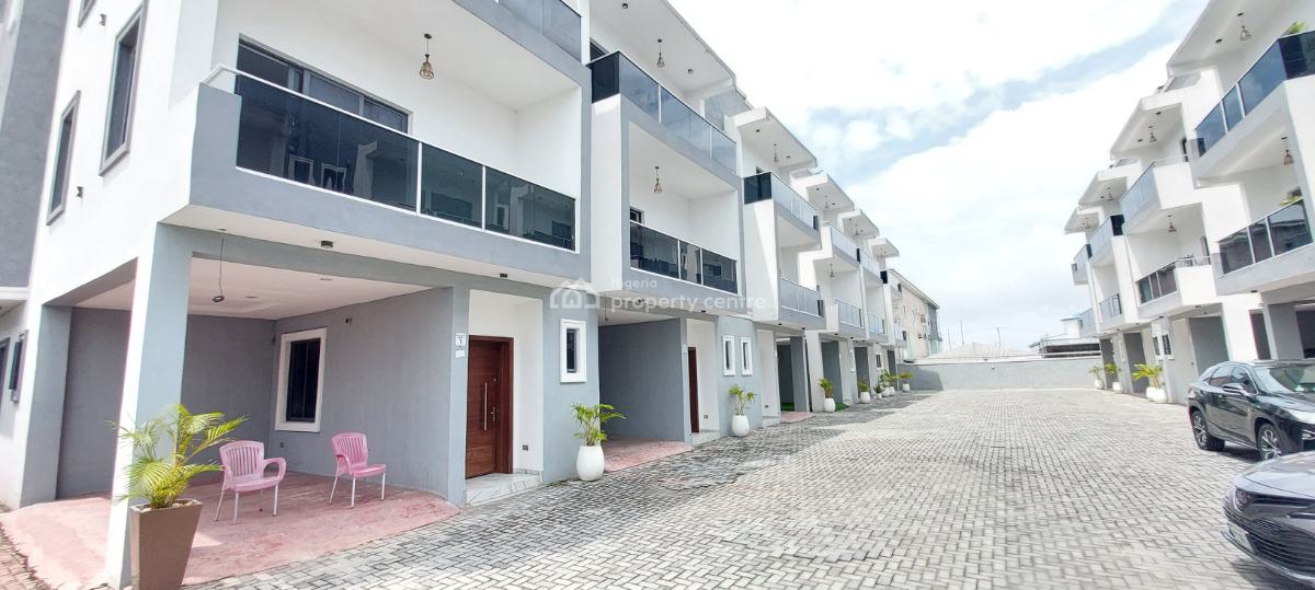 Brand New 4 Bedroom Terrace Duplex with Gym & 1 Bq, Ilasan, Lekki, Lagos, Terraced Duplex for Sale