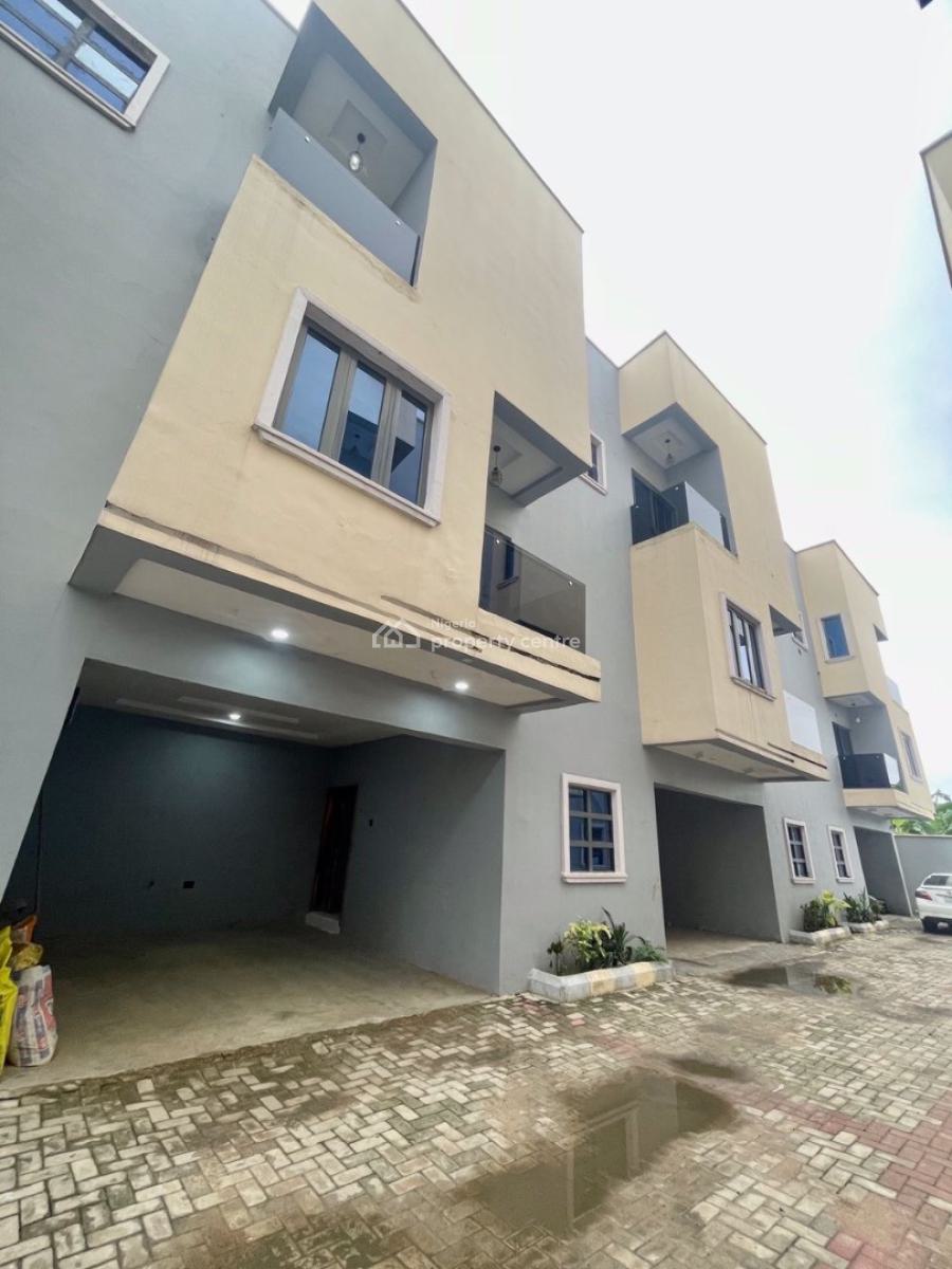 Luxury Newly Built 3 Bedroom Apartment Plus Bq, in a Secured Estate in Yaba Lagos State, Yaba, Lagos, Terraced Duplex for Sale