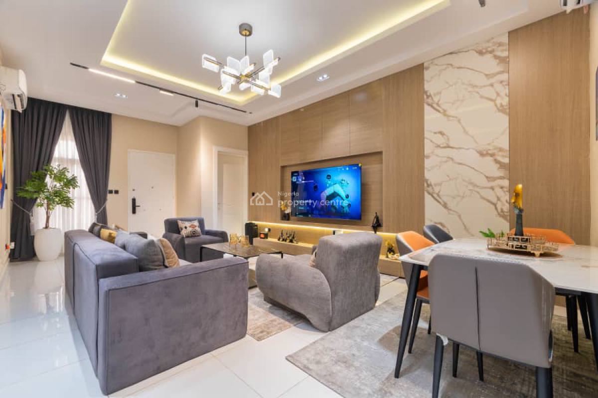 Brand New 2 Bedroom Penthouse Seaview with Ps5, Lekki Phase 1, Lekki, Lagos, Flat / Apartment Short Let