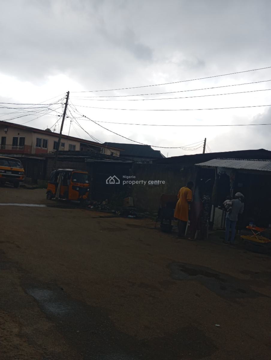 Bungalow on Full Plot, Ajibola Crescent Extension, Alapere, Ketu, Lagos, Residential Land for Sale