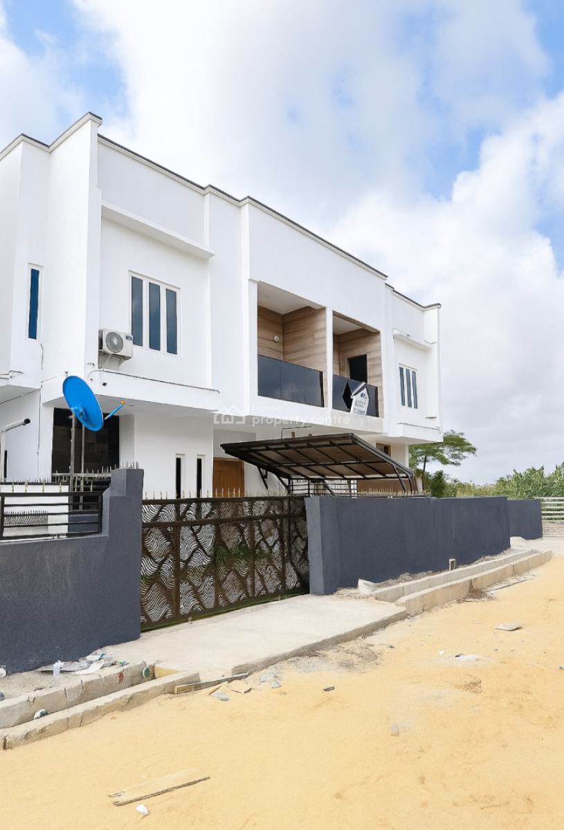 3 Bedroom Semi Detached House with Bq and Swimming Pool, Ajah, Lagos, Semi-detached Duplex for Sale