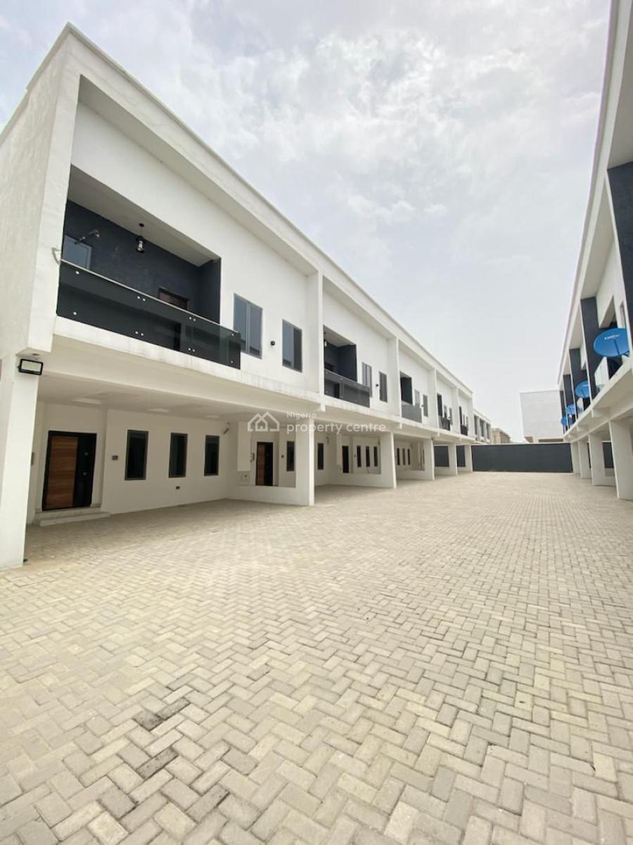Clean 4 Bed Terrace Duplexes in a Serene Neighborhood, Ilaje, Ajah, Lagos, Terraced Duplex for Rent