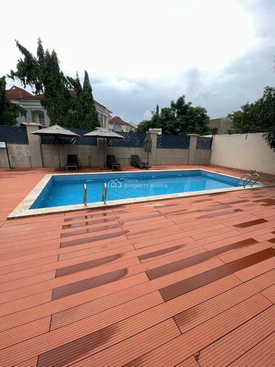 Exquisitely Designed 3 Bedroom Serviced Terrace Duplex, Bq,pool,gym .., Serene Neighborhood Inside a Gated Mini Estate, Maitama District, Abuja, Terraced Duplex for Rent