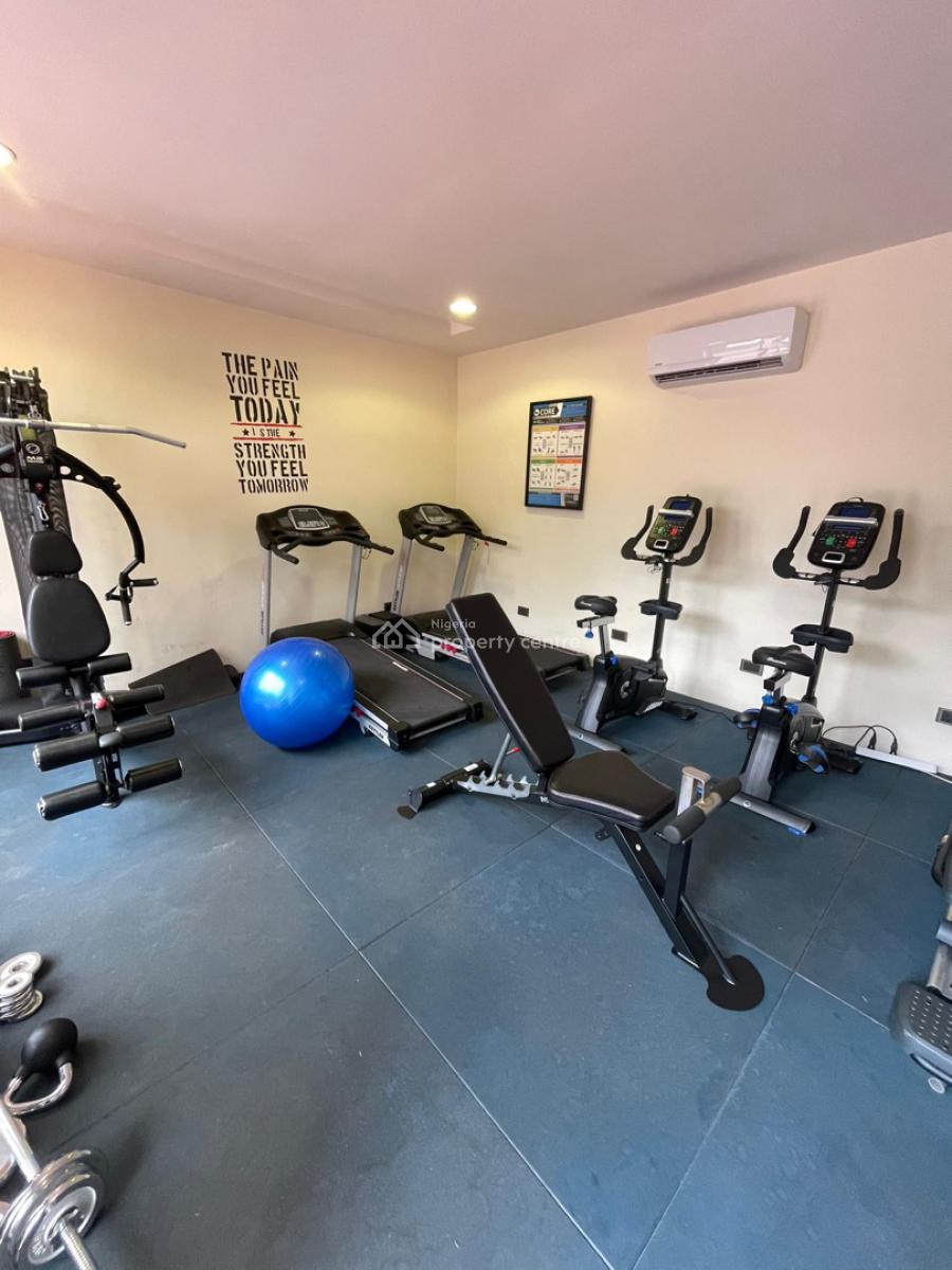 Exquisitely Designed 3 Bedroom Serviced Terrace Duplex, Bq,pool,gym .., Serene Neighborhood Inside a Gated Mini Estate, Maitama District, Abuja, Terraced Duplex for Rent