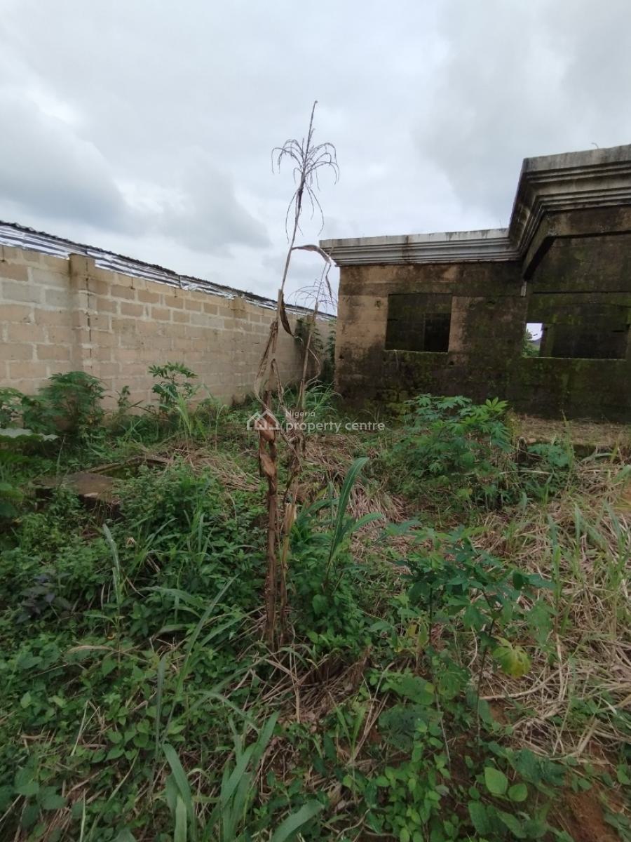 Fantastic Uncompleted Four (4) Bedroom Detached Bungalow, Ifa Ikot Abia, Off Oron Road, Uyo, Akwa Ibom, Detached Bungalow for Sale
