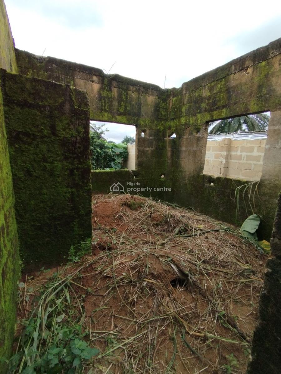 Fantastic Uncompleted Four (4) Bedroom Detached Bungalow, Ifa Ikot Abia, Off Oron Road, Uyo, Akwa Ibom, Detached Bungalow for Sale