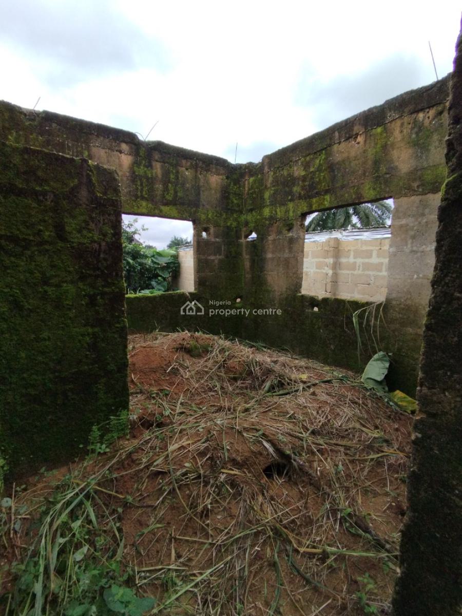 Fantastic Uncompleted Four (4) Bedroom Detached Bungalow, Ifa Ikot Abia, Off Oron Road, Uyo, Akwa Ibom, Detached Bungalow for Sale