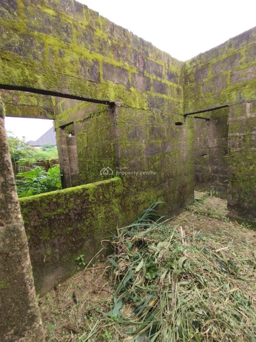 Fantastic Uncompleted Four (4) Bedroom Detached Bungalow, Ifa Ikot Abia, Off Oron Road, Uyo, Akwa Ibom, Detached Bungalow for Sale