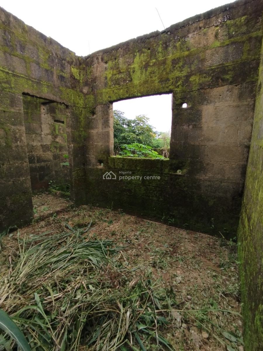 Fantastic Uncompleted Four (4) Bedroom Detached Bungalow, Ifa Ikot Abia, Off Oron Road, Uyo, Akwa Ibom, Detached Bungalow for Sale