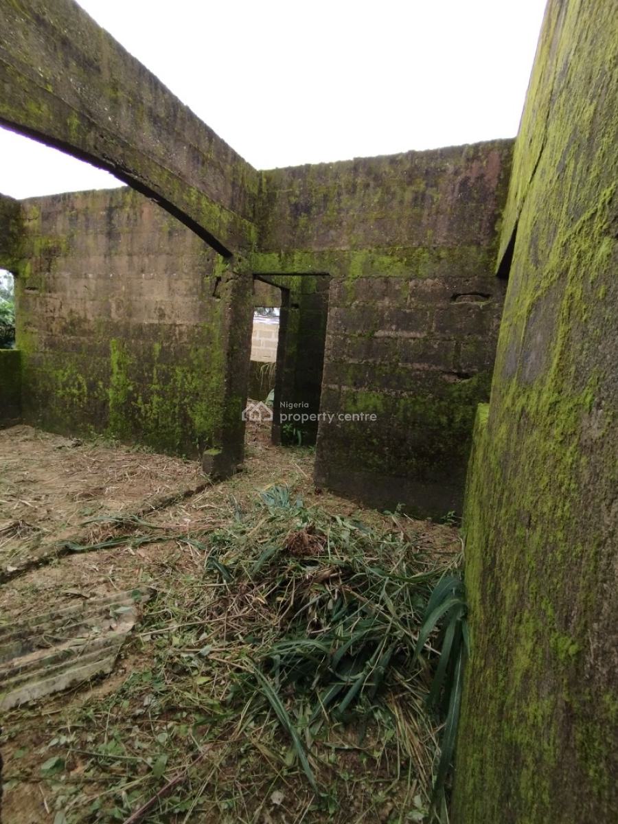 Fantastic Uncompleted Four (4) Bedroom Detached Bungalow, Ifa Ikot Abia, Off Oron Road, Uyo, Akwa Ibom, Detached Bungalow for Sale