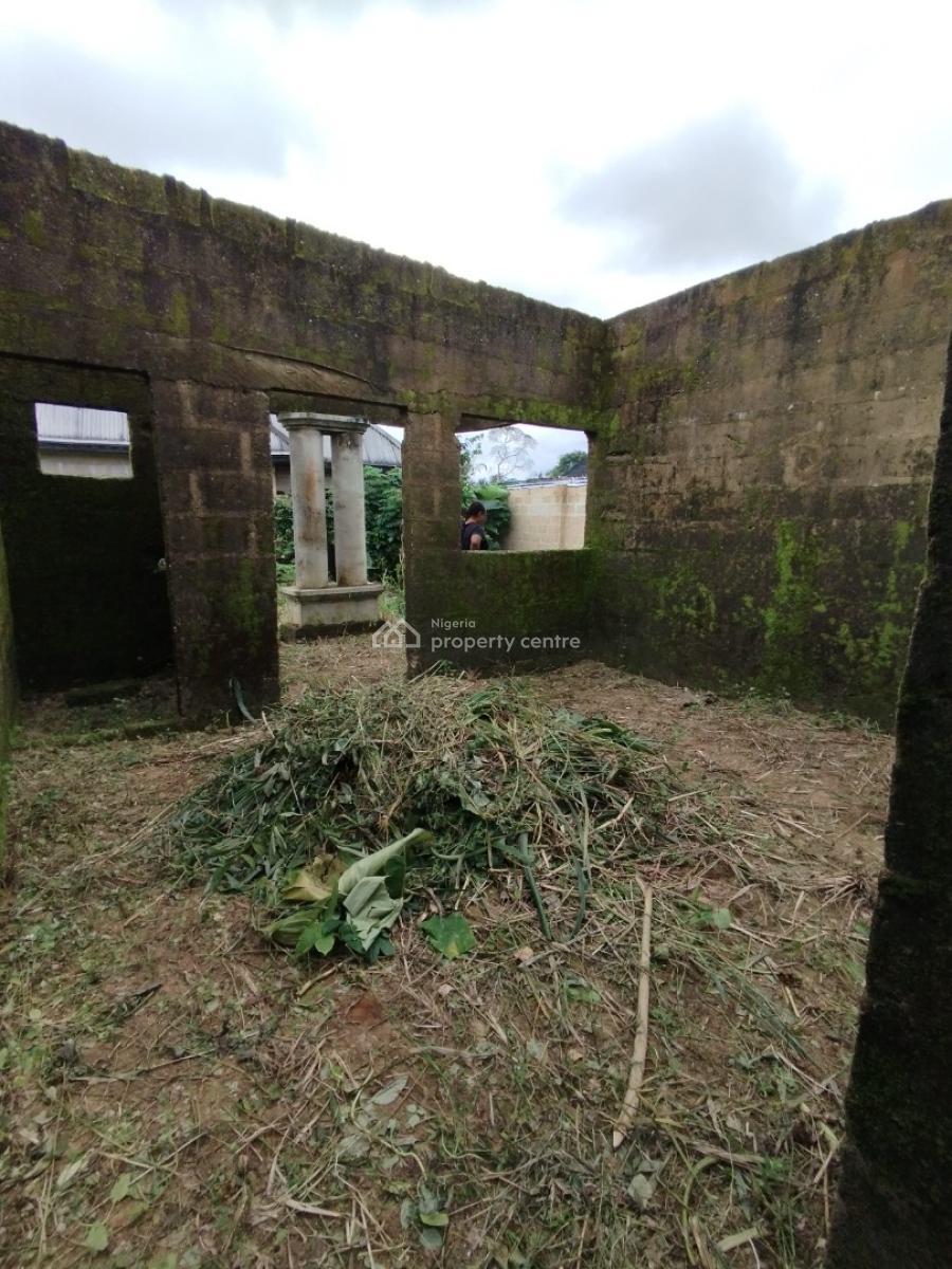 Fantastic Uncompleted Four (4) Bedroom Detached Bungalow, Ifa Ikot Abia, Off Oron Road, Uyo, Akwa Ibom, Detached Bungalow for Sale