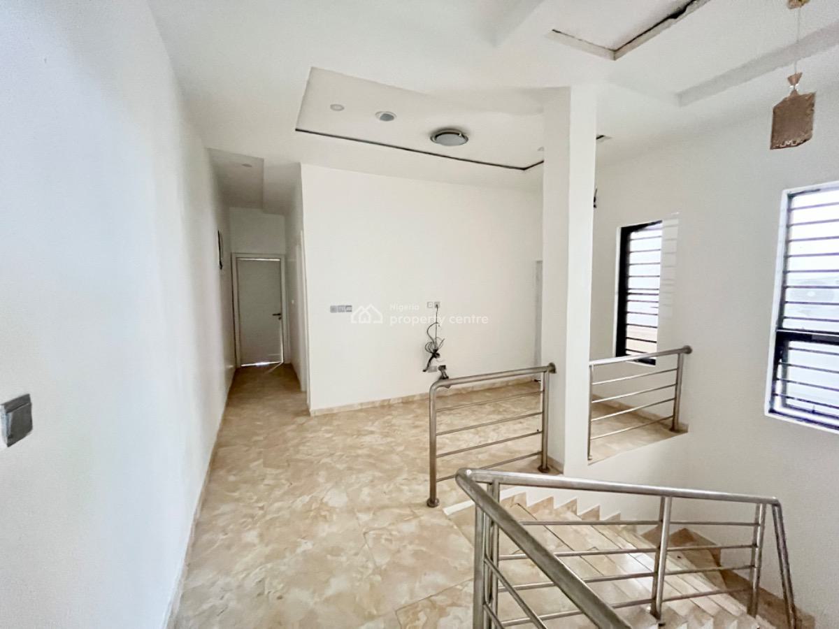 Modern 4 Bedroom Semi Detached Duplex with Bq Available, Chevron, Lekki, Lagos, Semi-detached Duplex for Rent