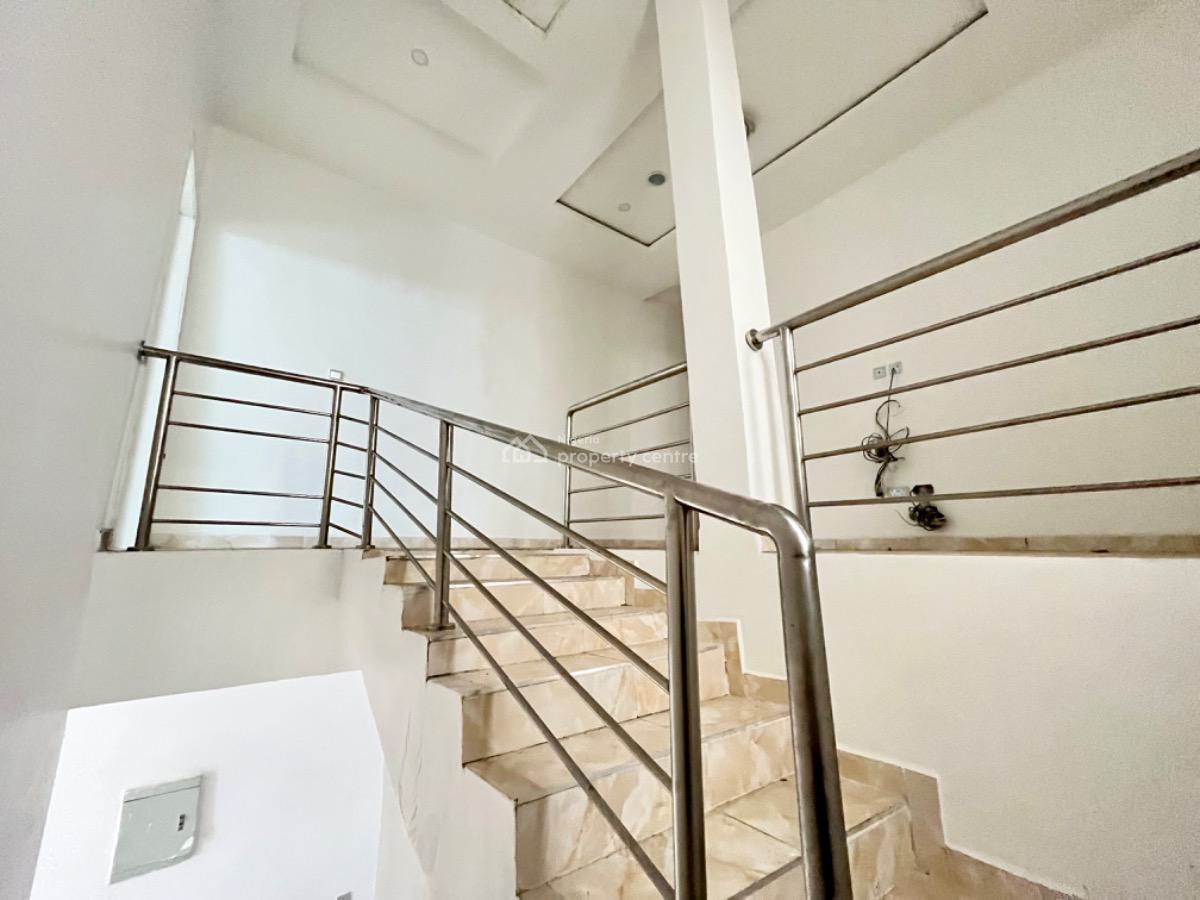 Modern 4 Bedroom Semi Detached Duplex with Bq Available, Chevron, Lekki, Lagos, Semi-detached Duplex for Rent