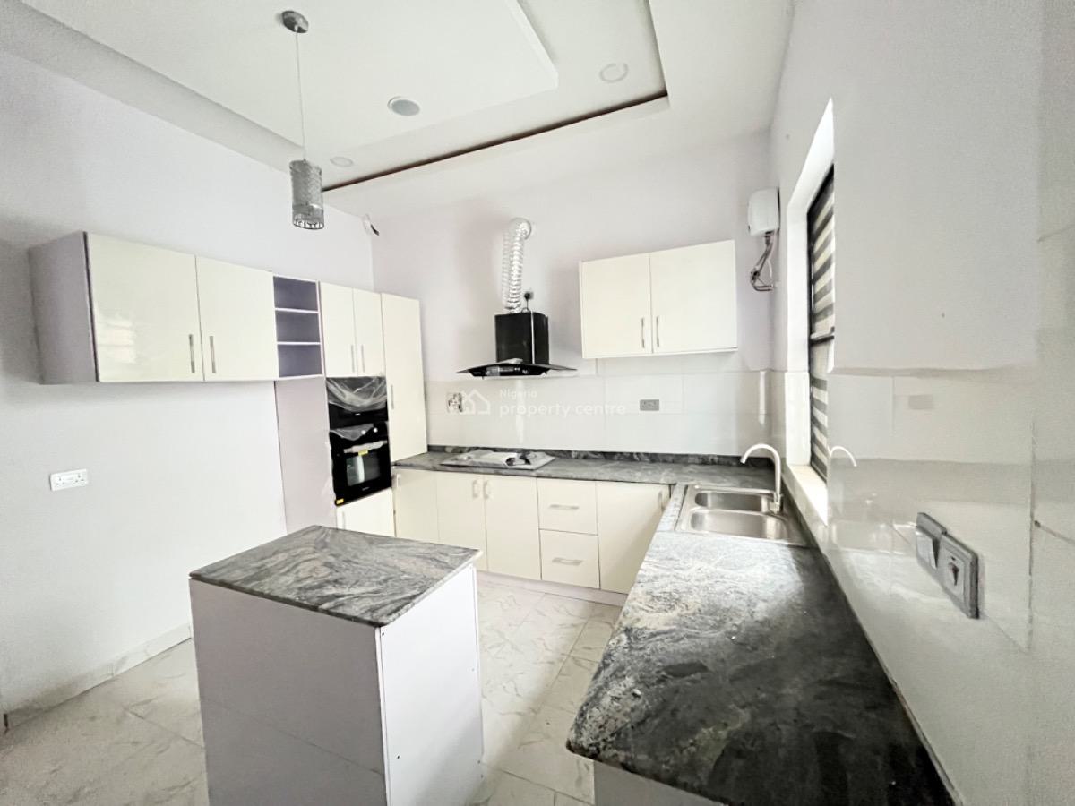 Modern 4 Bedroom Semi Detached Duplex with Bq Available, Chevron, Lekki, Lagos, Semi-detached Duplex for Rent
