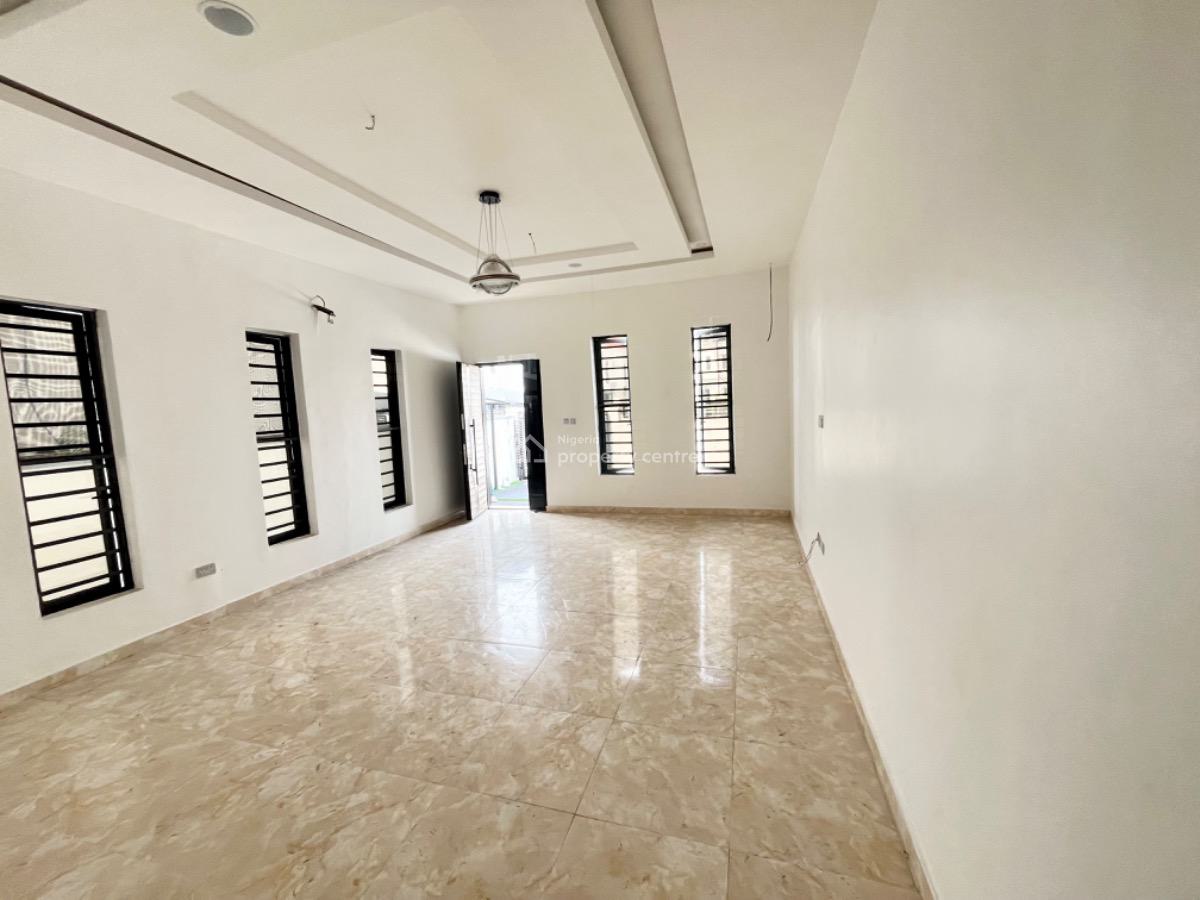 Modern 4 Bedroom Semi Detached Duplex with Bq Available, Chevron, Lekki, Lagos, Semi-detached Duplex for Rent