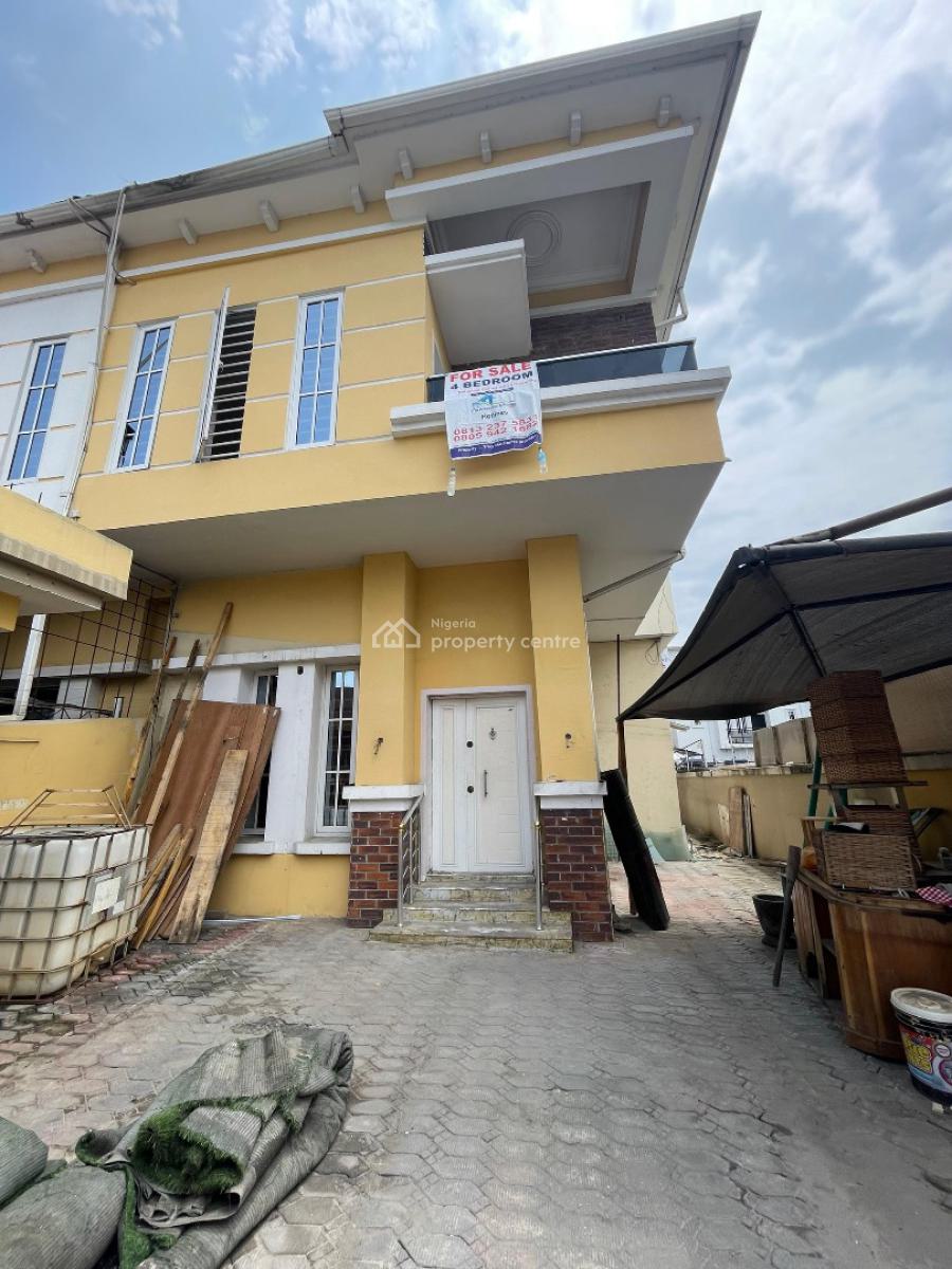 Commercial Property 4 Bedroom Semi Detached Duplex with Bq, Conservation Road, Lekki, Lagos, Semi-detached Duplex for Rent