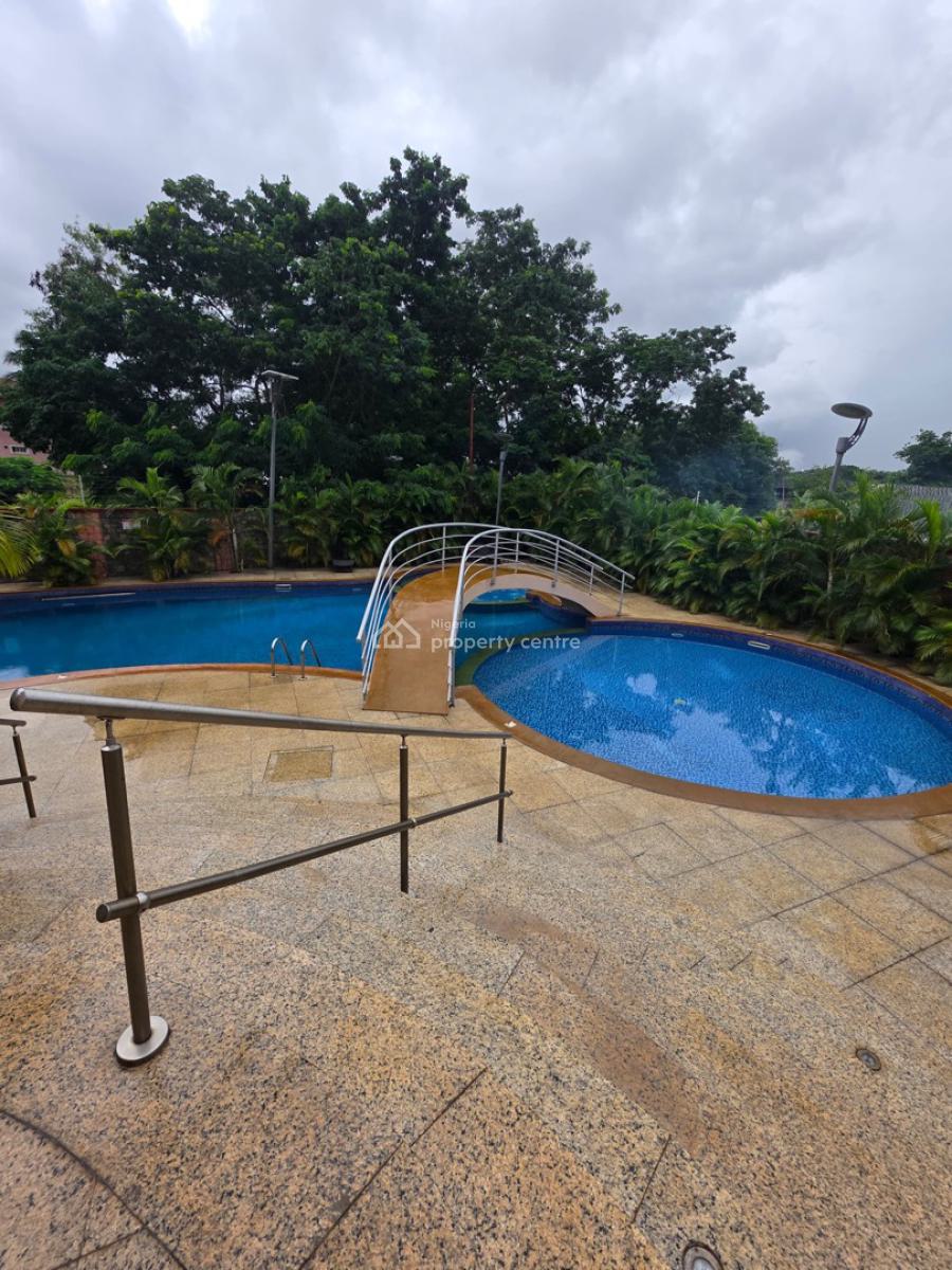 Luxury 3 Bedroom Masonite Furnished Duplex,bq,pool,gym,24/7 Services, Serene Neighborhood,inside a Highly Secured Estate, Maitama District, Abuja, Terraced Duplex for Rent