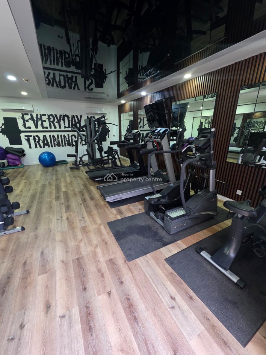 Luxury 3 Bedroom Masonite Furnished Duplex,bq,pool,gym,24/7 Services, Serene Neighborhood,inside a Highly Secured Estate, Maitama District, Abuja, Terraced Duplex for Rent