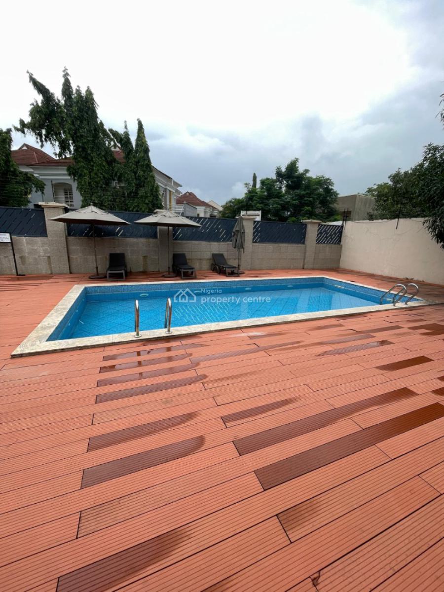 3bedroom Terrace Duplex Serviced with Bq, Pool, Gym, Maitama District, Abuja, Terraced Duplex for Rent
