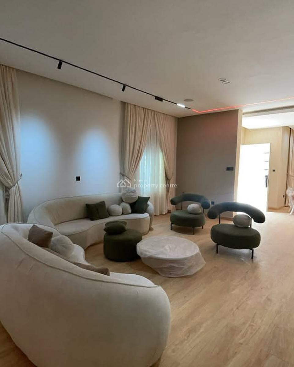 Luxury 5 Bedroom Furnished Detached Duplex,bq,pool,cctv,greenery, Serene Neighborhood, Good Access Road, Guzape District, Abuja, Detached Duplex for Sale