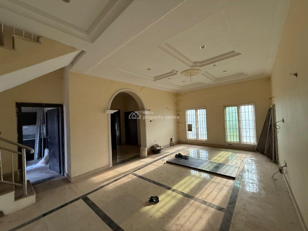 4 Bedrooms Fully Detached Semi Finished Duplex with Bq, Kabusa Garden Estate. Tarred Access Road, Galadimawa, Abuja, Detached Duplex for Sale