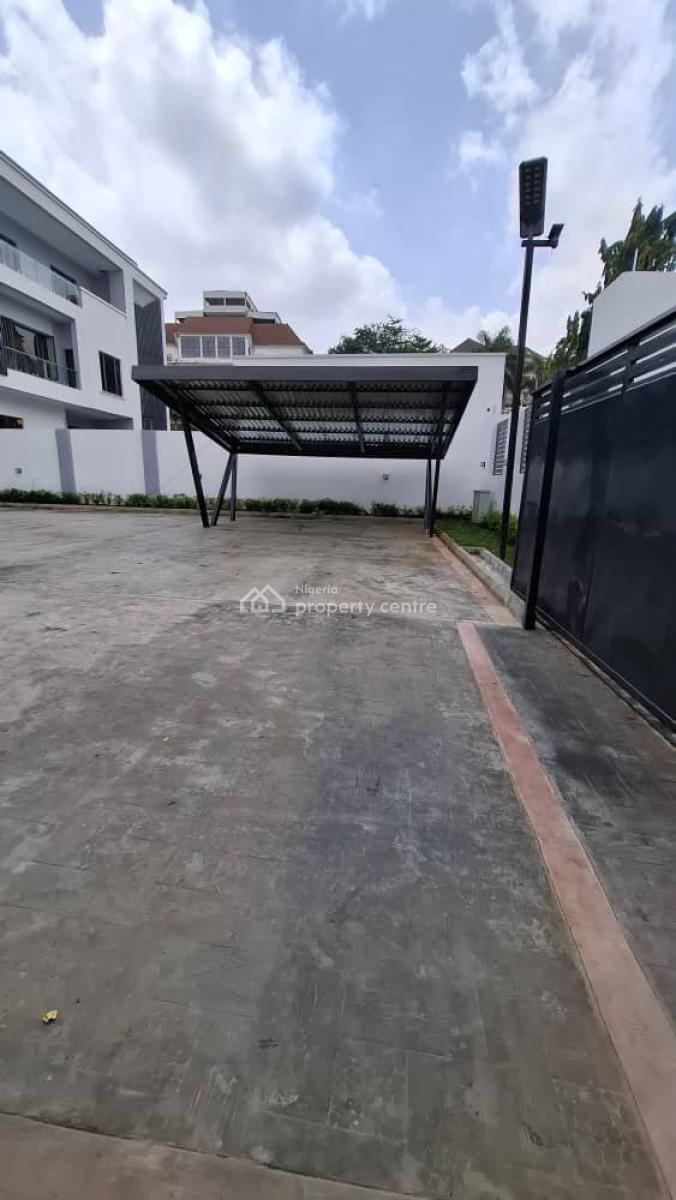 Massive 8 Bedroom Smart House with 2 Bq, Chalet, Cinema & Swimming Pool, Asokoro District, Abuja, Detached Duplex for Rent