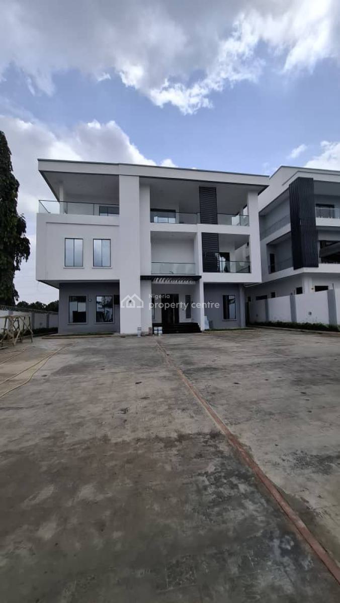 Massive 8 Bedroom Smart House with 2 Bq, Chalet, Cinema & Swimming Pool, Asokoro District, Abuja, Detached Duplex for Rent