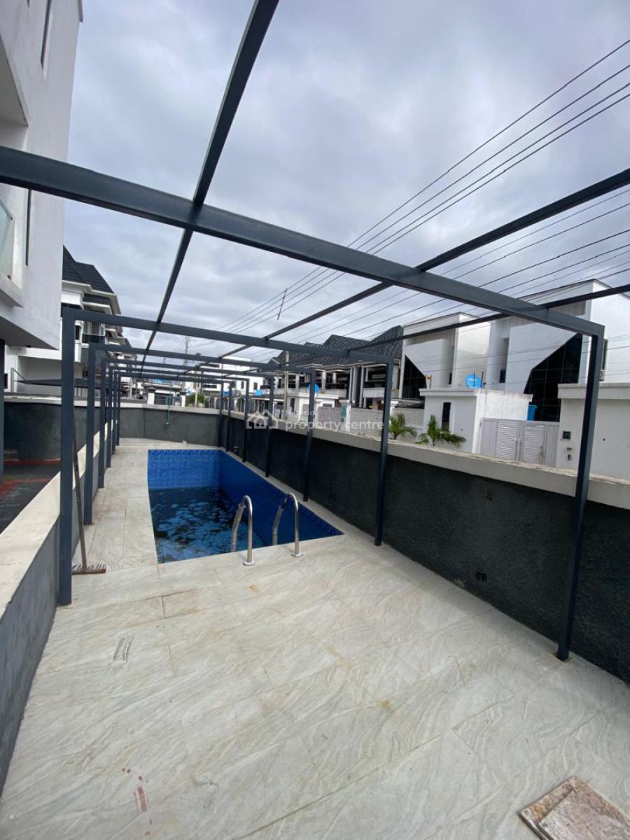 5 Bedroom Semi Detached Duplex with a Room Bq and Pool, Orchid, Lekki, Lagos, Semi-detached Duplex for Sale