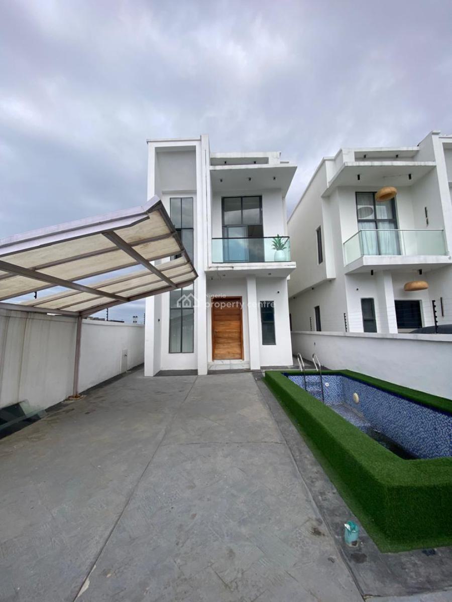 4 Bedroom Fully Detached Duplex with a Room Bq and Pool, Orchid, Lekki, Lagos, Detached Duplex for Sale