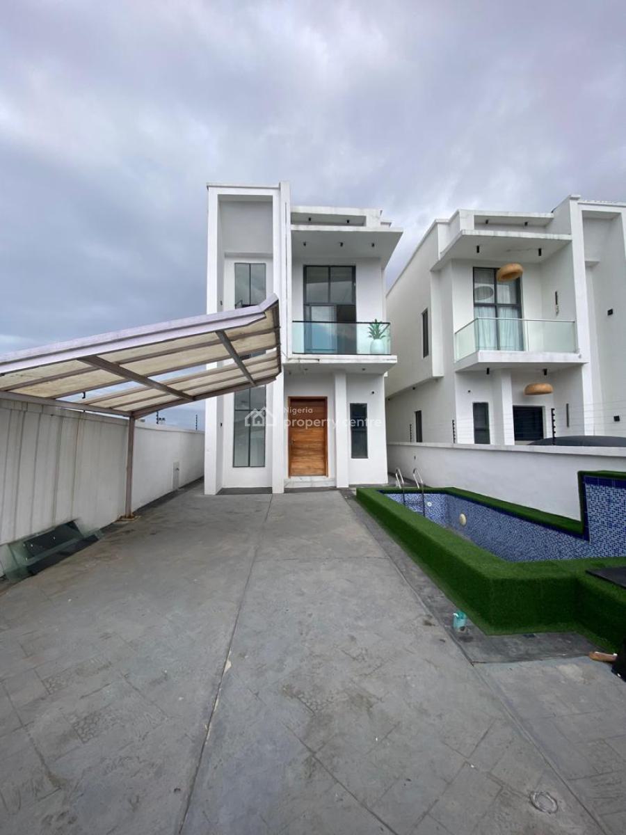 4 Bedroom Fully Detached Duplex with a Room Bq and Pool, Orchid, Lekki, Lagos, Detached Duplex for Sale