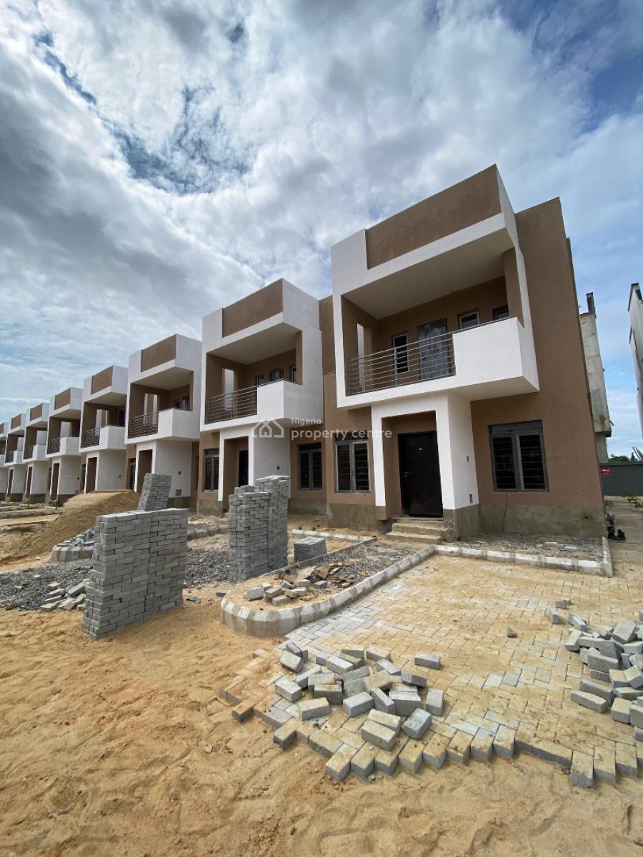 4 Bedroom Terrace Duplex with Bq and Library, Orchid, Lekki, Lagos, Terraced Duplex for Sale