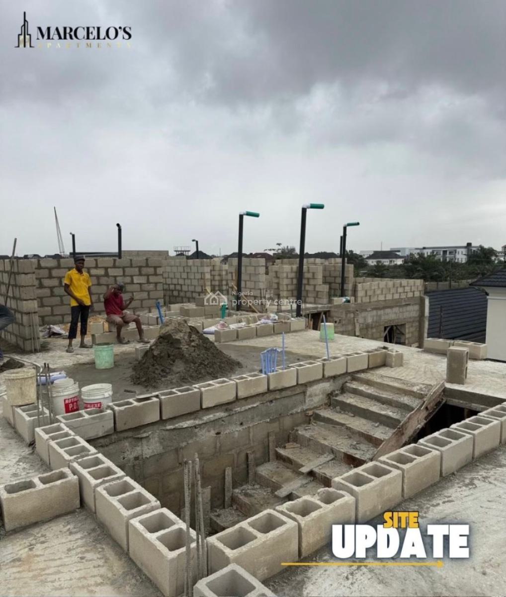 Stunning 2 Bedroom Apartment with Payment Plan, Modern Built 2 Bedroom Apartment with Payment Plan, Ajah, Lagos, Block of Flats for Sale