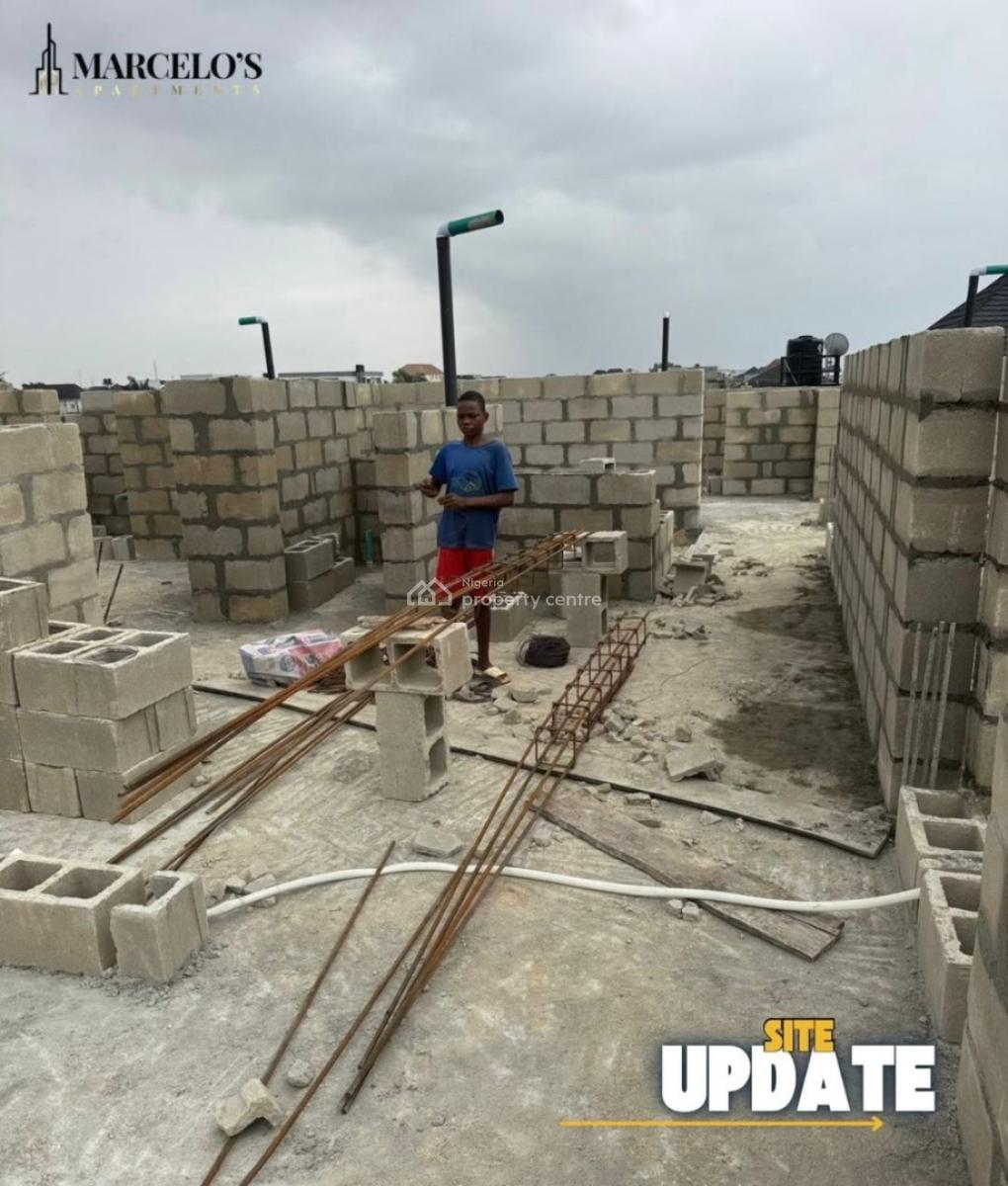 Stunning 2 Bedroom Apartment with Payment Plan, Modern Built 2 Bedroom Apartment with Payment Plan, Ajah, Lagos, Block of Flats for Sale