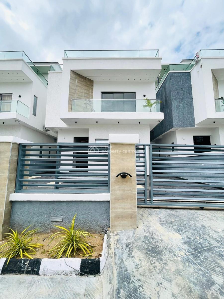 Marvelously Carved Luxury 5 Bedroom Detached Duplex with Cinema, Rooftop, Osapa, Lekki, Lagos, Detached Duplex for Sale