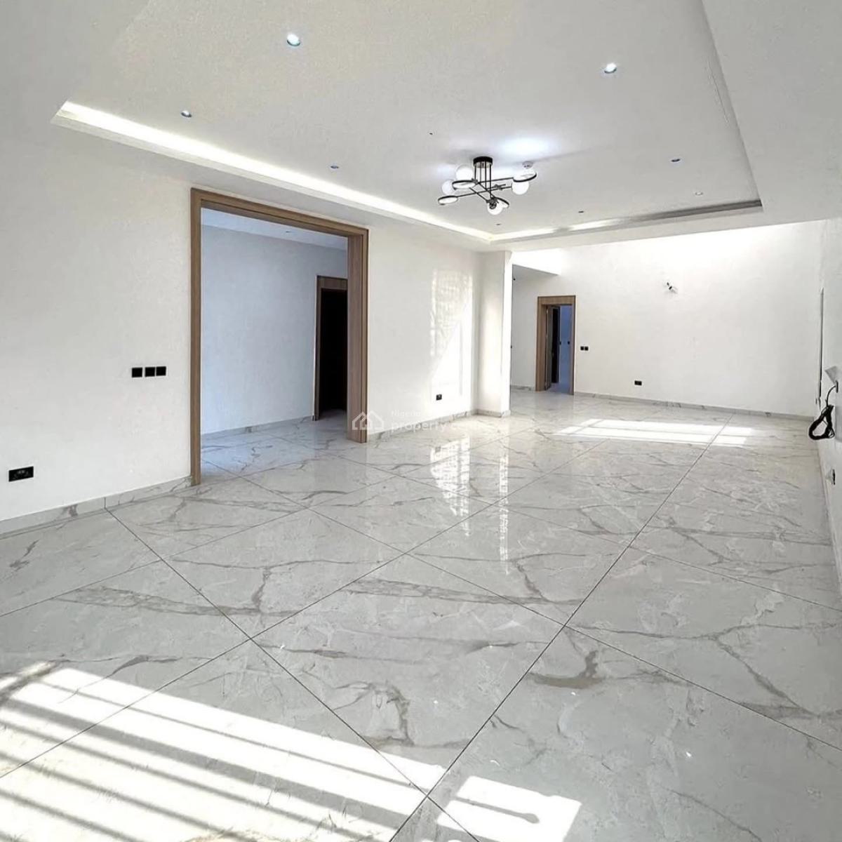 Masterfully Crafted 6 Bedroom Detached Duplex,bq, 3living Rooms, Serene Neighborhood Inside a Gated Mini Estate, Guzape District, Abuja, Detached Duplex for Sale