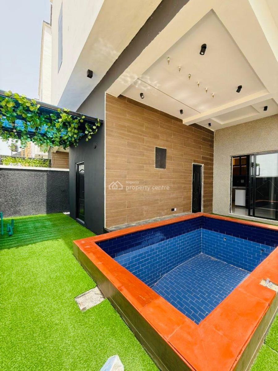 Tastefully Finished 5 Bedroom Luxury Home with Swimming Pool and Bq, Ajah, Lagos, Detached Duplex for Sale