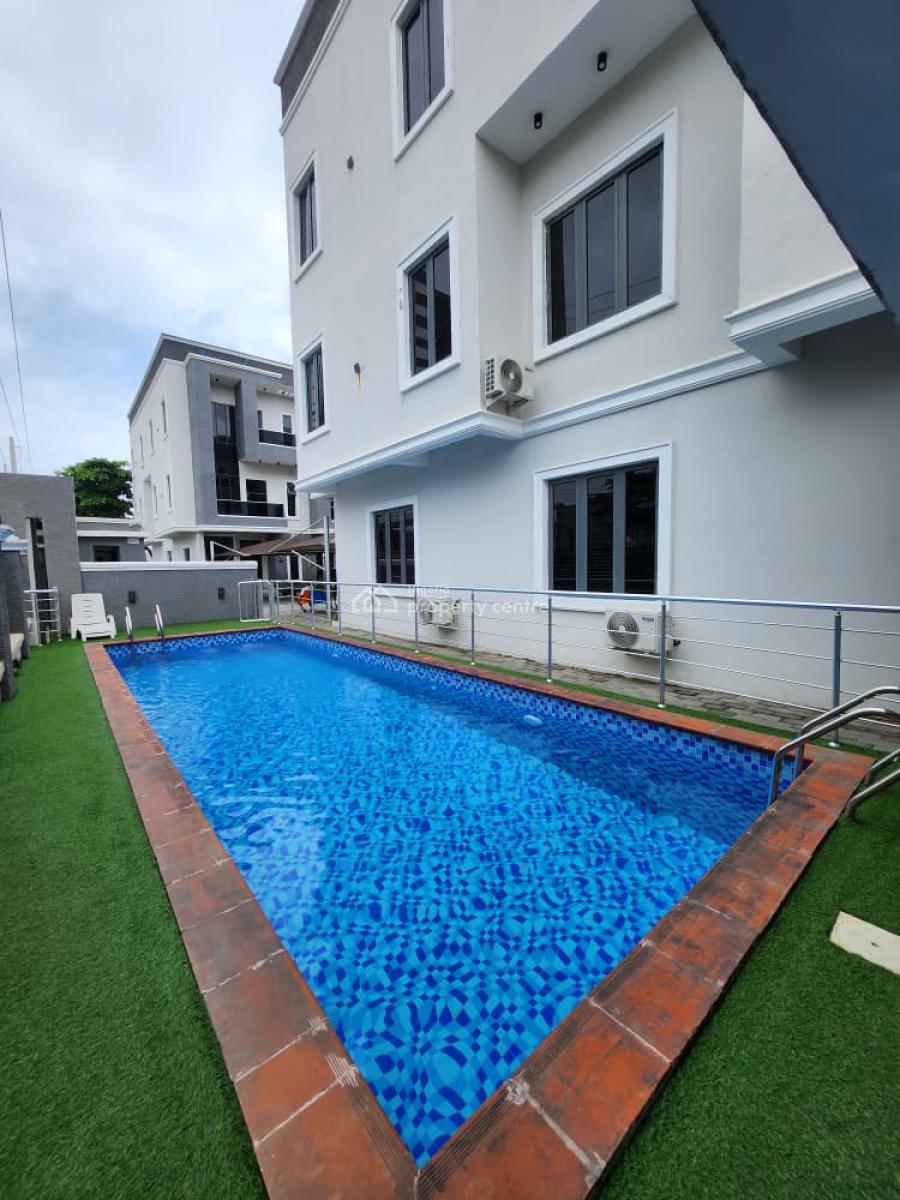 4 Bedroom Terrace Duplex with Pool,gym and Bq, Victoria Island (vi), Lagos, Terraced Duplex for Rent