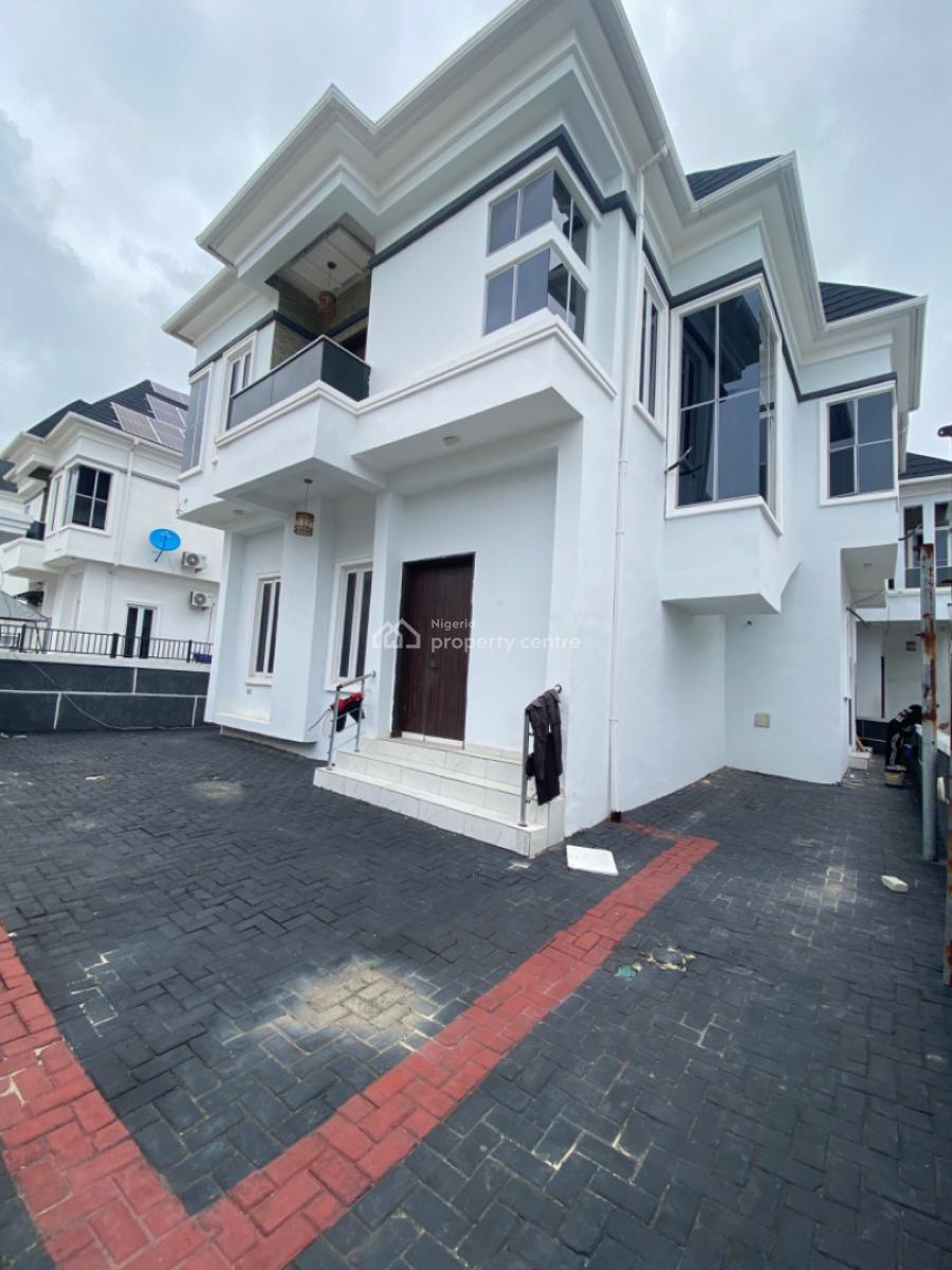 Bran New 4 Bedrooms Fully Detached Duplex with Bq in a Gated Estate, Orchid Road Lekki, Lekki Phase 2, Lekki, Lagos, Detached Duplex for Rent