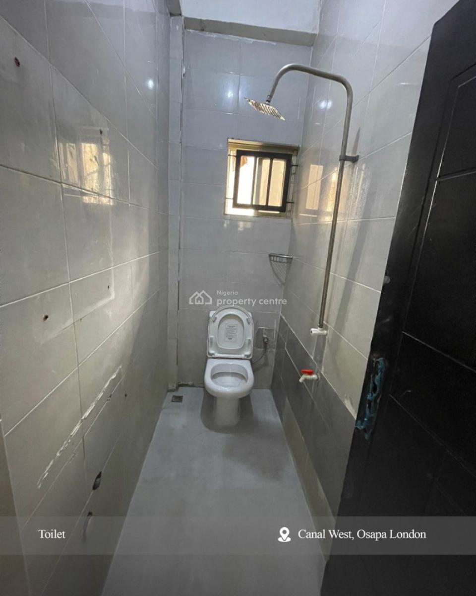 Serviced Standard One 1 Bedroom Or Miniflat with Balcony and Store, Osapa London, Lekki, Lagos, Mini Flat (room and Parlour) for Rent