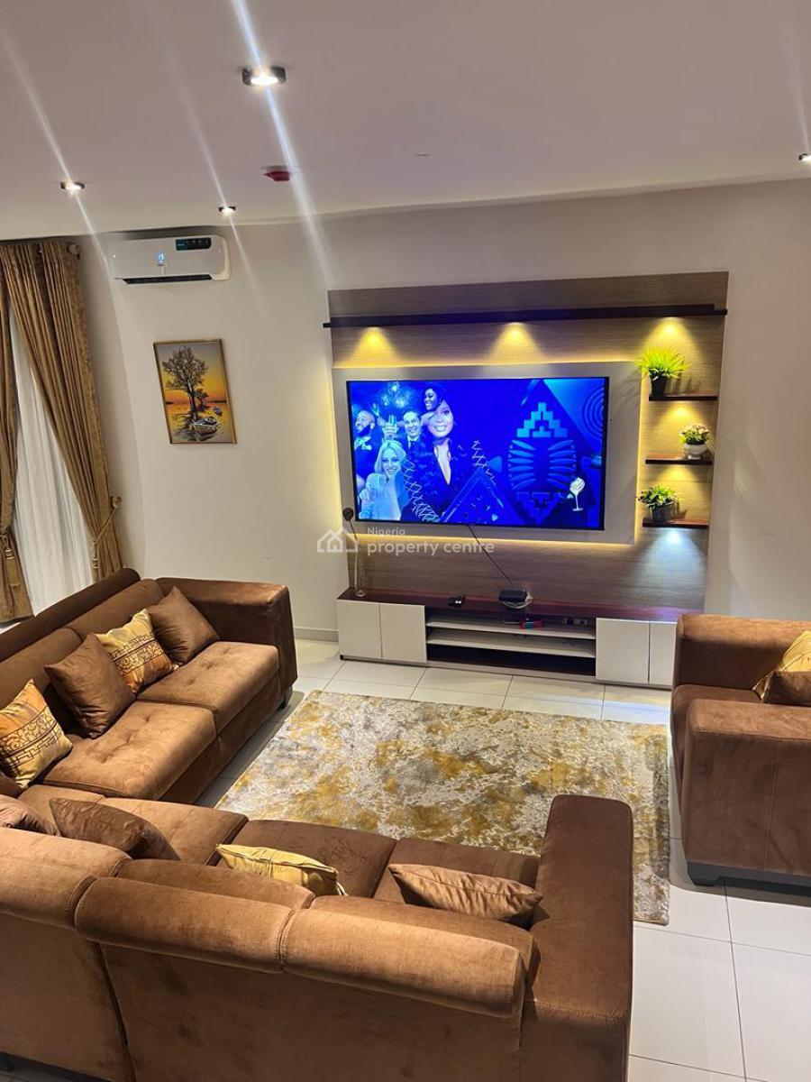 Fully Furnished 4 Bedroom Maisonette with a Study Room and Bq, Igbo Efon, Lekki, Lagos, Flat / Apartment for Sale