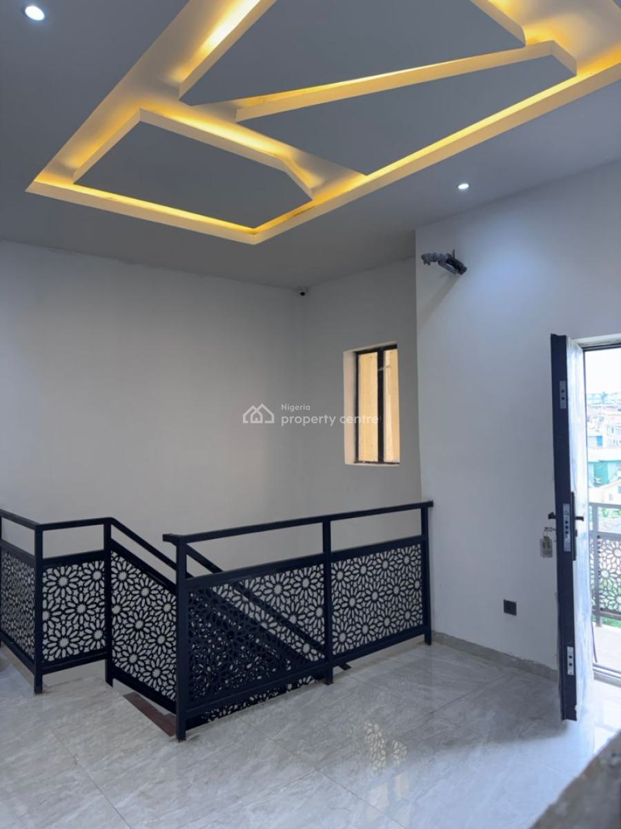 Fully Detached Smart 4 Bedroom Duplex + Bq, Inverter, Cctv, Wifi, Dstv, Off College Road Ogba Lagos, Ogba, Ikeja, Lagos, Detached Duplex for Sale