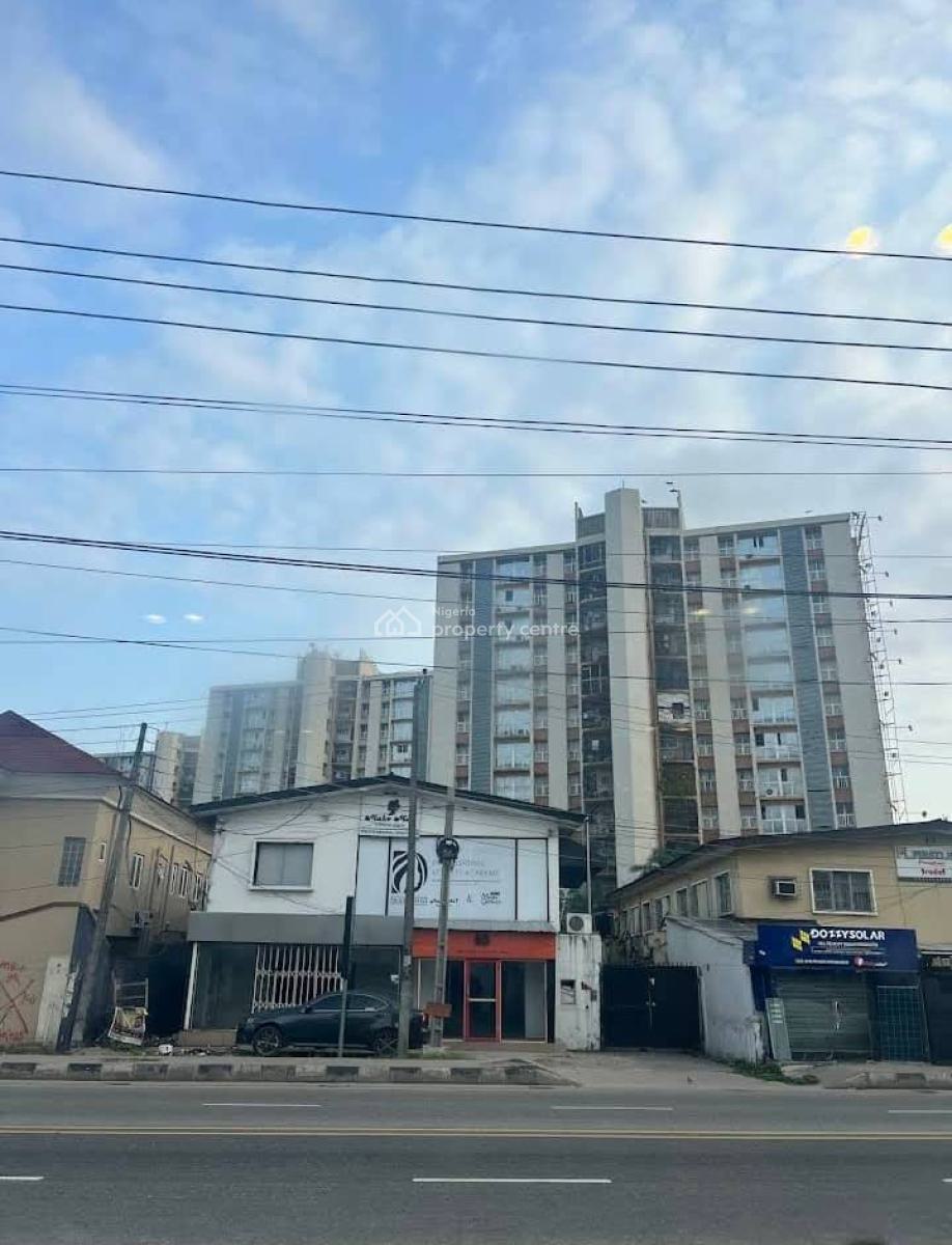 13-floor High-rise Building of 24 Units of 2 Bedrooof 2 Bedroom Flats, Eric Moore, Surulere, Lagos, Block of Flats for Sale