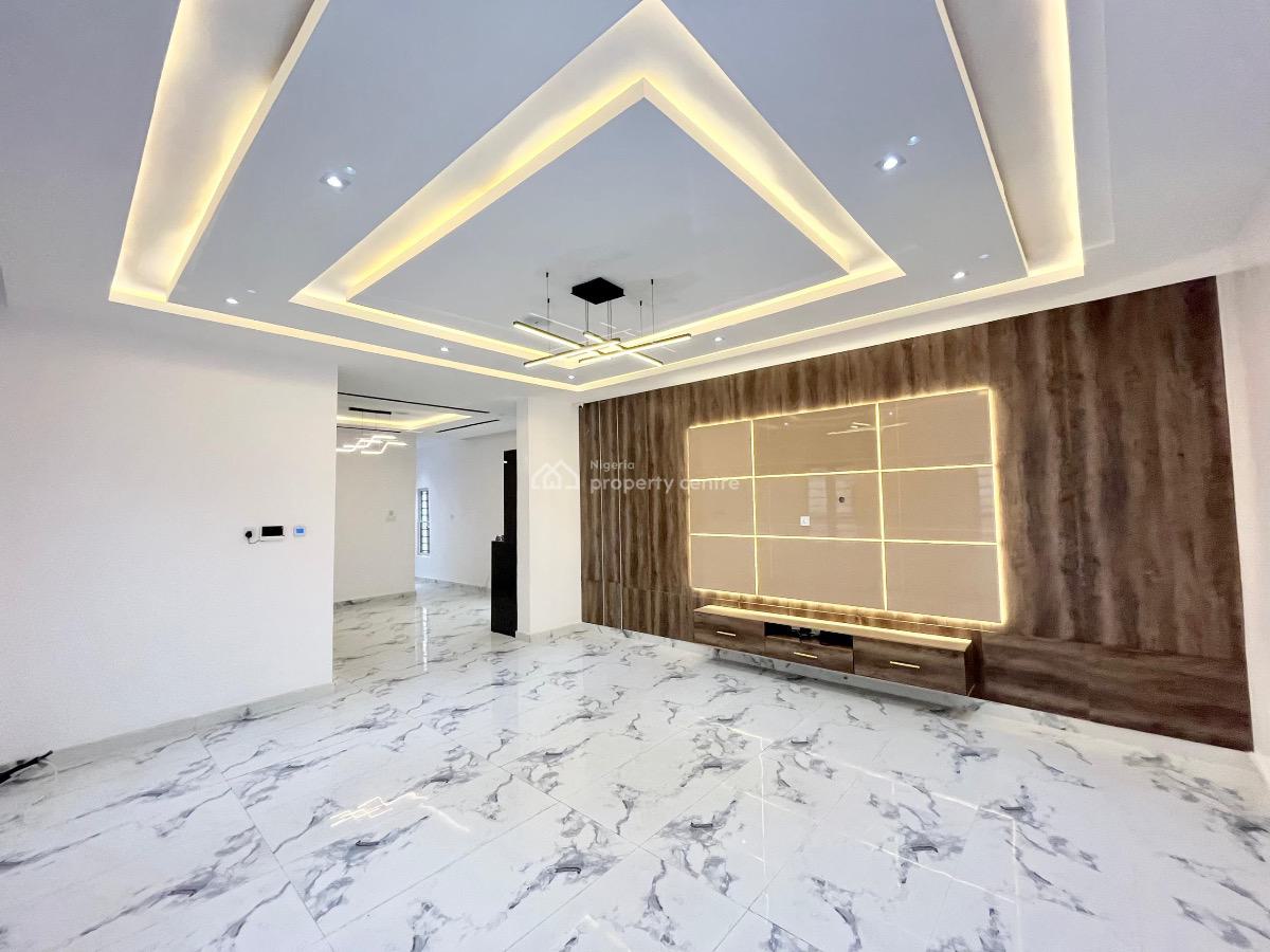 Luxury 5 Bedroom Fully Detached Duplex with Bq, Chevron, Lekki, Lagos, Detached Duplex for Sale