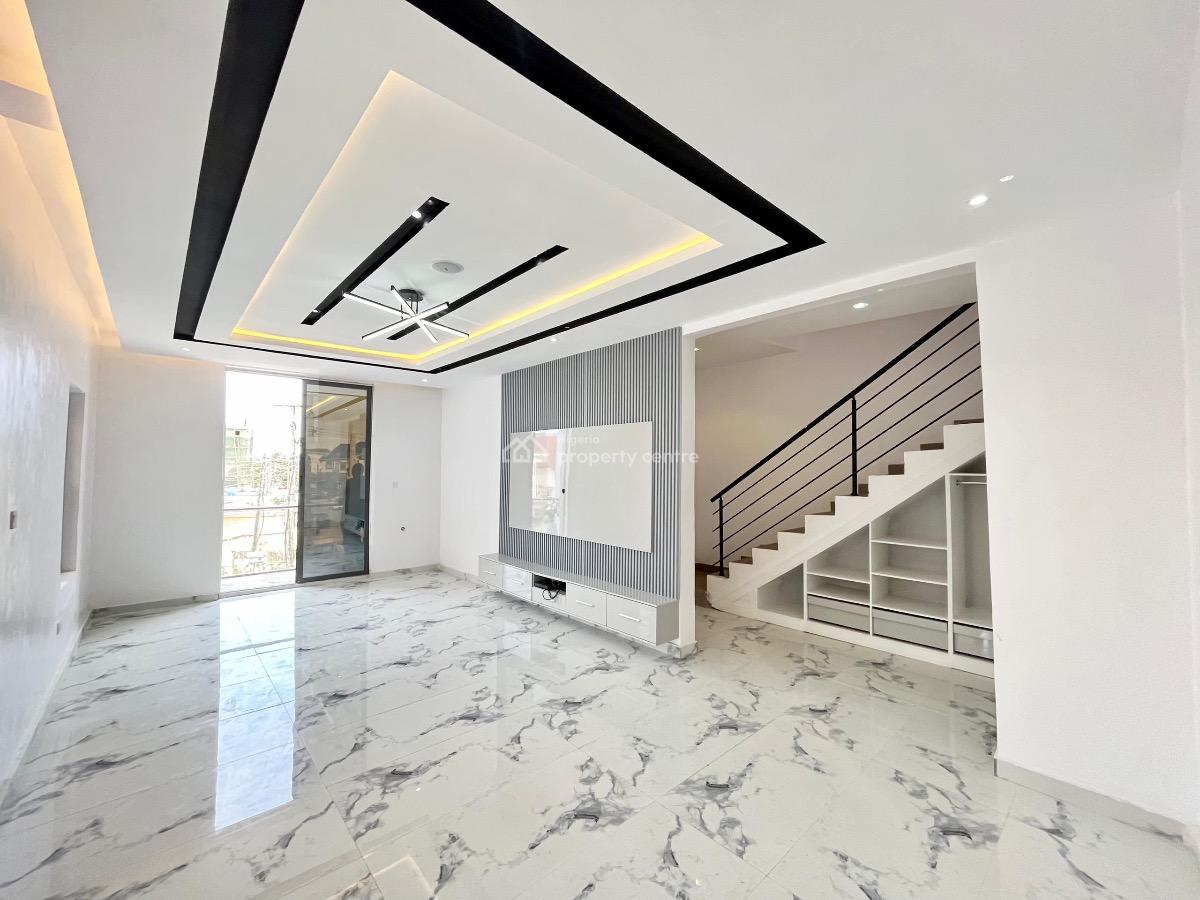 Luxury 5 Bedroom Fully Detached Duplex with Bq, Chevron, Lekki, Lagos, Detached Duplex for Sale