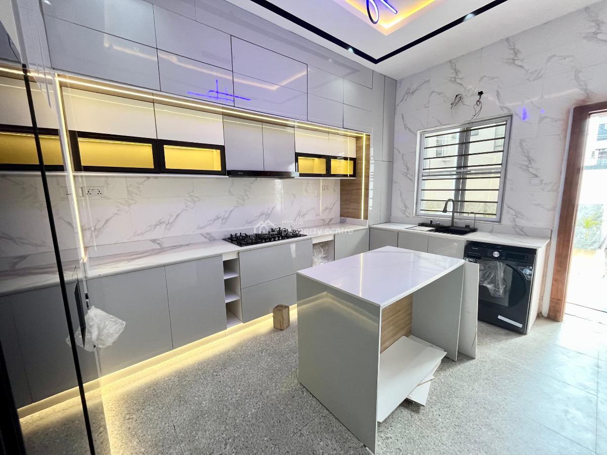 Luxury 5 Bedroom Fully Detached Duplex with Bq, Chevron, Lekki, Lagos, Detached Duplex for Sale