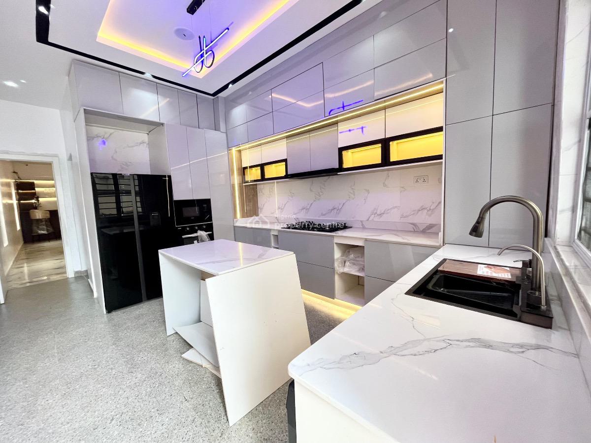 Luxury 5 Bedroom Fully Detached Duplex with Bq, Chevron, Lekki, Lagos, Detached Duplex for Sale