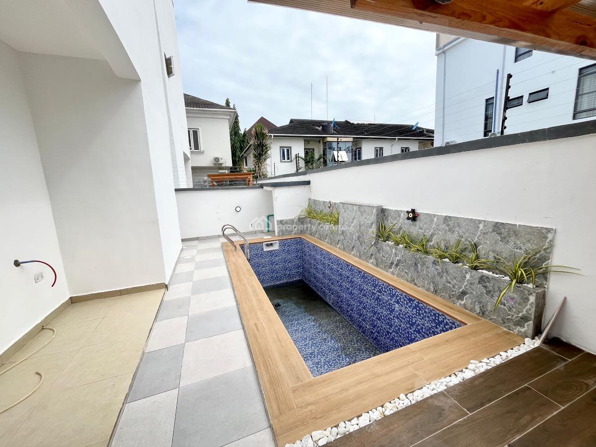 Luxury 5 Bedroom Fully Detached Duplex with Bq, Chevron, Lekki, Lagos, Detached Duplex for Sale