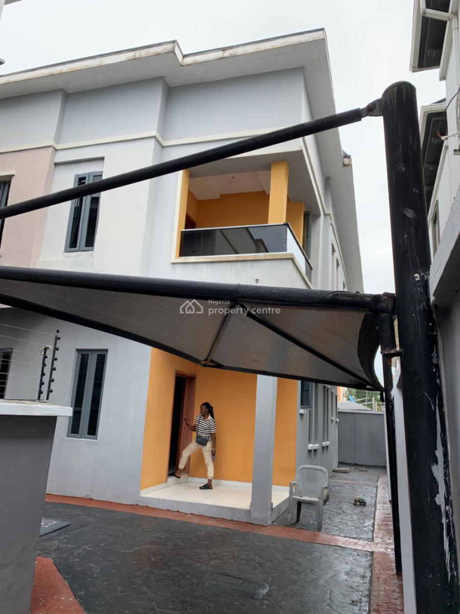 Luxury 4bedroom Semi Detached Duplex with Bq, Chevron Drive Lekki Lagos, Lekki Expressway, Lekki, Lagos, Semi-detached Duplex for Rent
