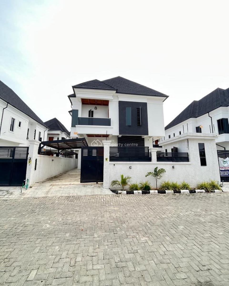 Stunning 5 Bedroom Detached Duplex with Bq, Orchid, Lekki, Lagos, Detached Duplex for Sale