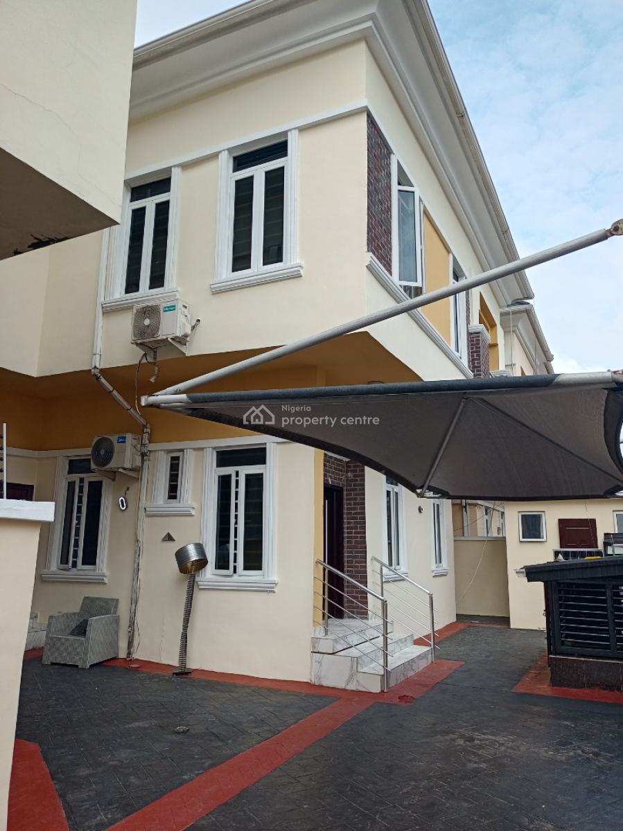 Neatest 5 Bedroom with Bq Security House 6 Cars Space, Chevron Drive, Lekki, Lagos, Detached Duplex for Rent